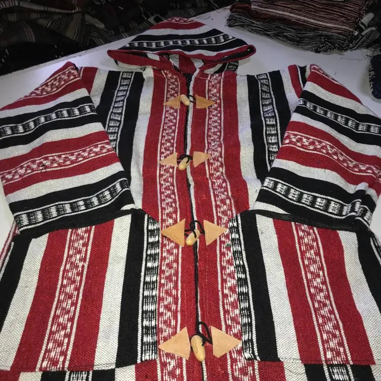 Biyadina Winter Morrocan Hooded Mini Djellaba | Traditional Coat | New Collection 2024 Biyadina Store