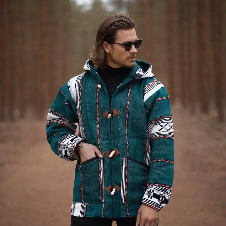 Biyadina Winter Morrocan Hooded Mini Djellaba | Traditional Coat | New Collection 2024 Biyadina Store