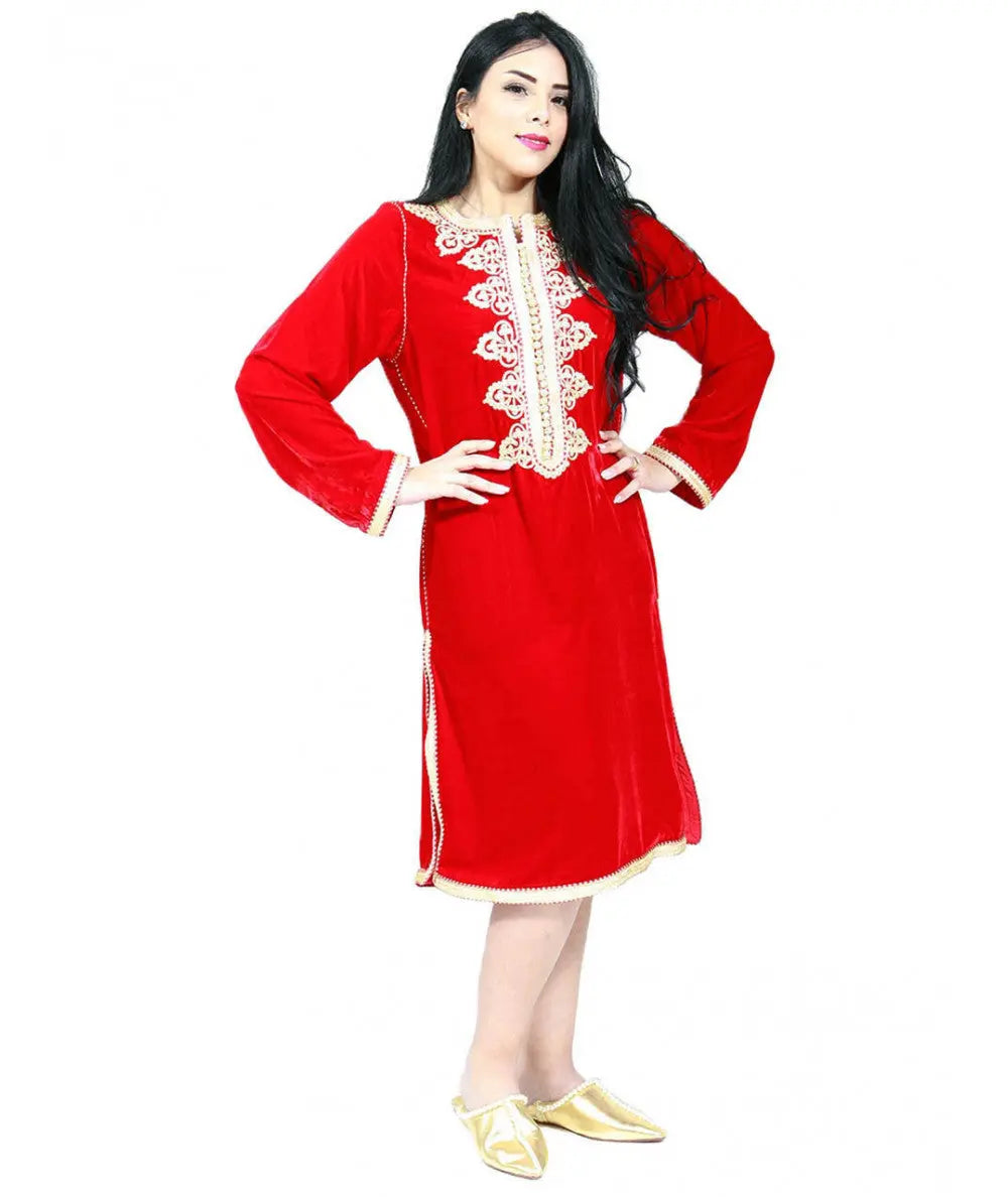 Biyadina luxurious mini caftan Biyadina Store