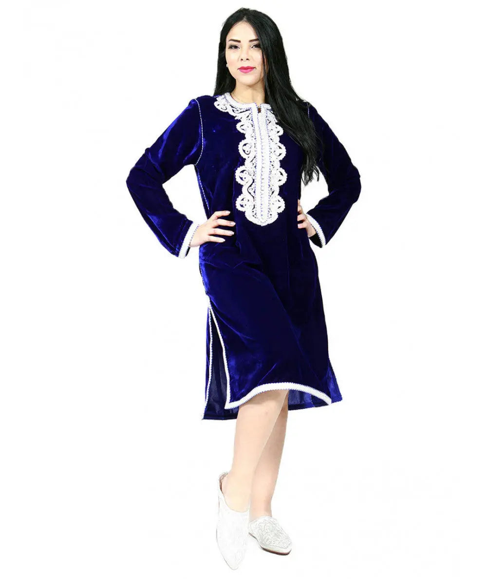 Biyadina luxurious mini caftan Biyadina Store
