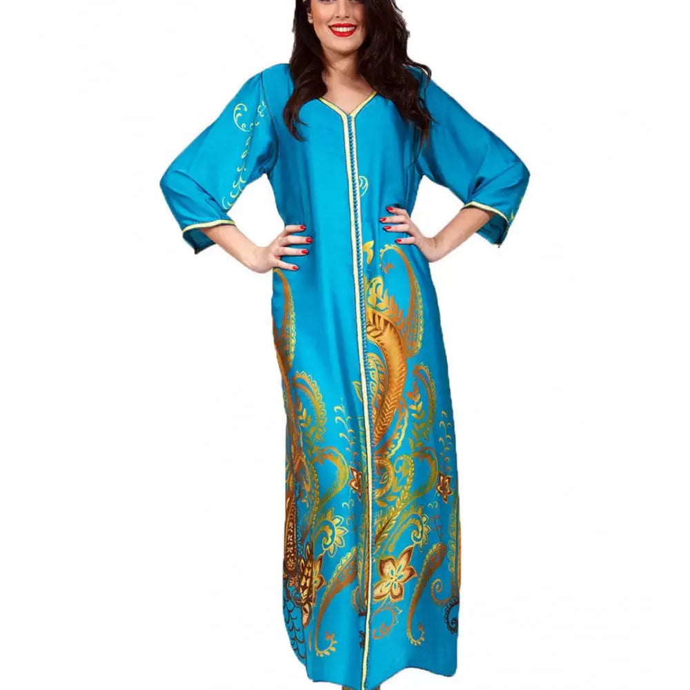 Biyadina Caftan Dresse for Women - Traditional Moroccan Kaftan Biyadina Store