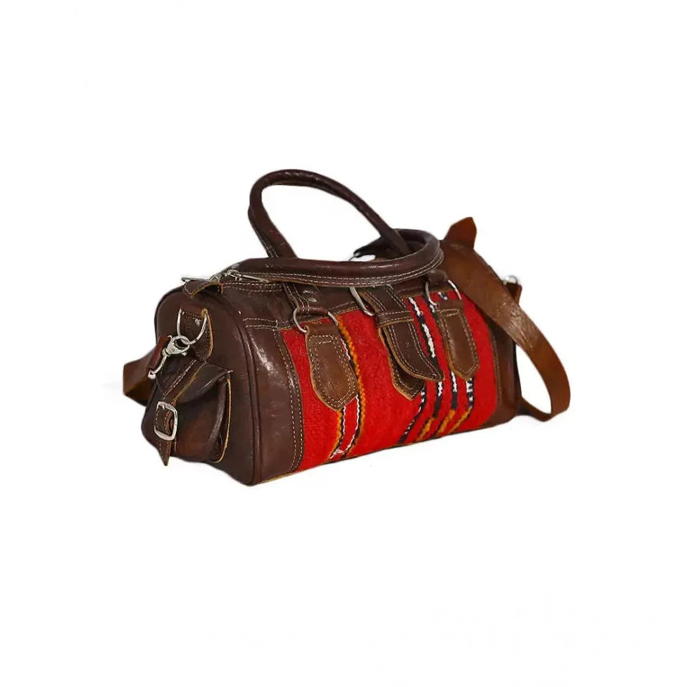 Biyadina Carpet Travel Bag Made with Kilim Biyadina Store