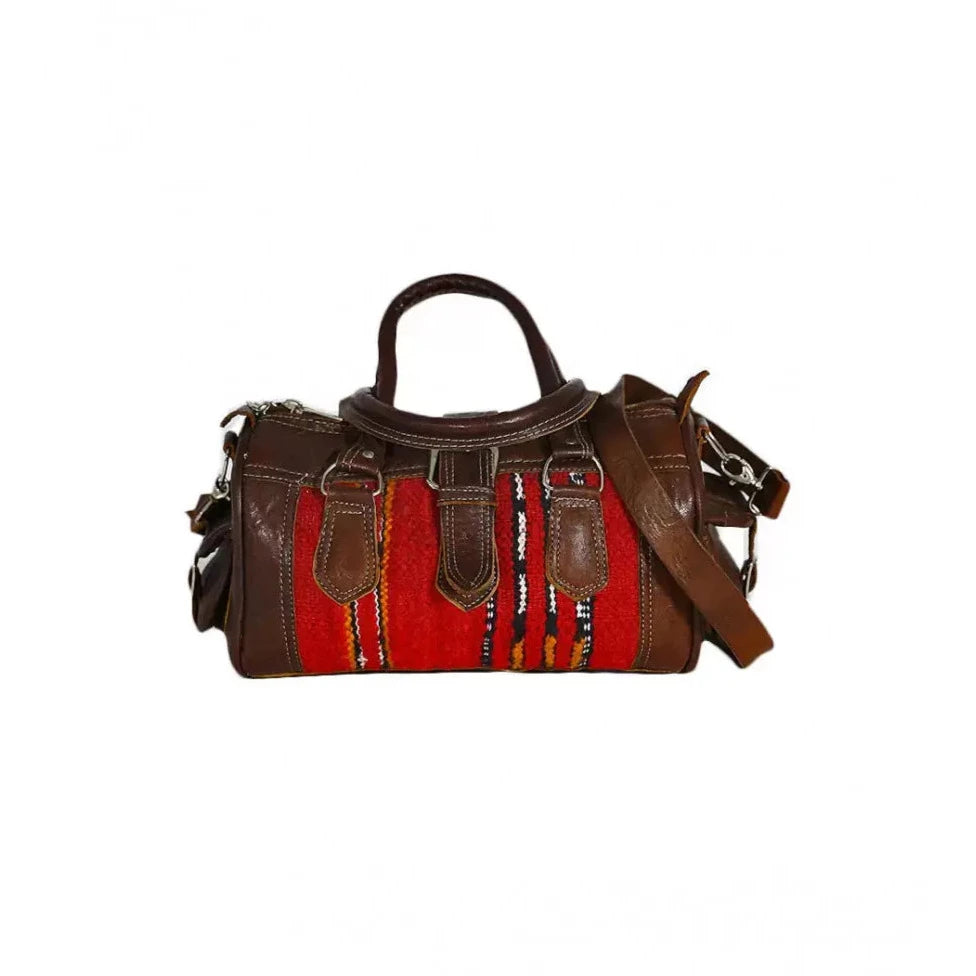 Biyadina Carpet Travel Bag Made with Kilim Biyadina Store