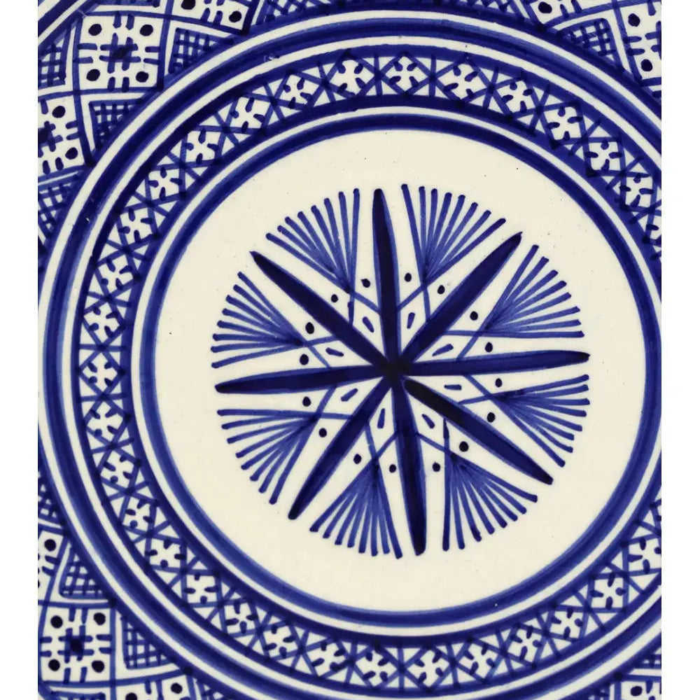 Biyadina Enamelled ceramic plate BiyadinaStore
