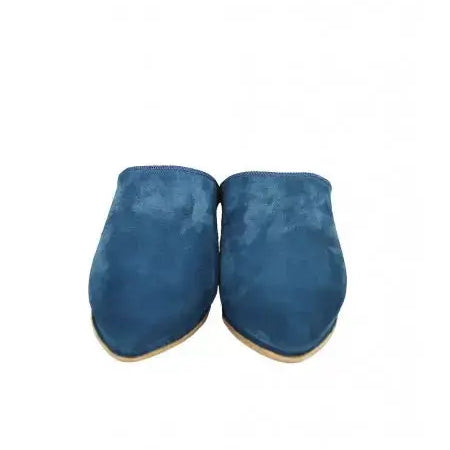 Biyadina Pointed suede babouche Biyadina Store