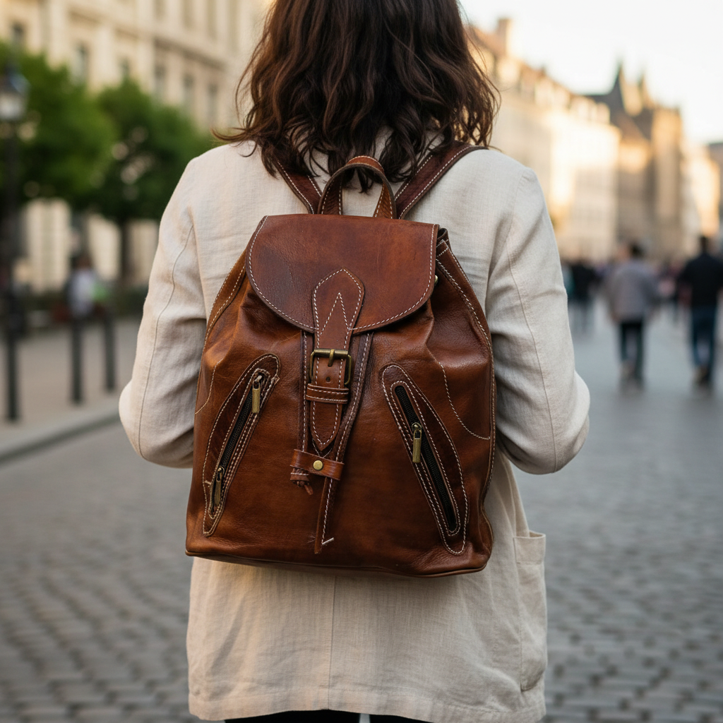 Morocco leather bags