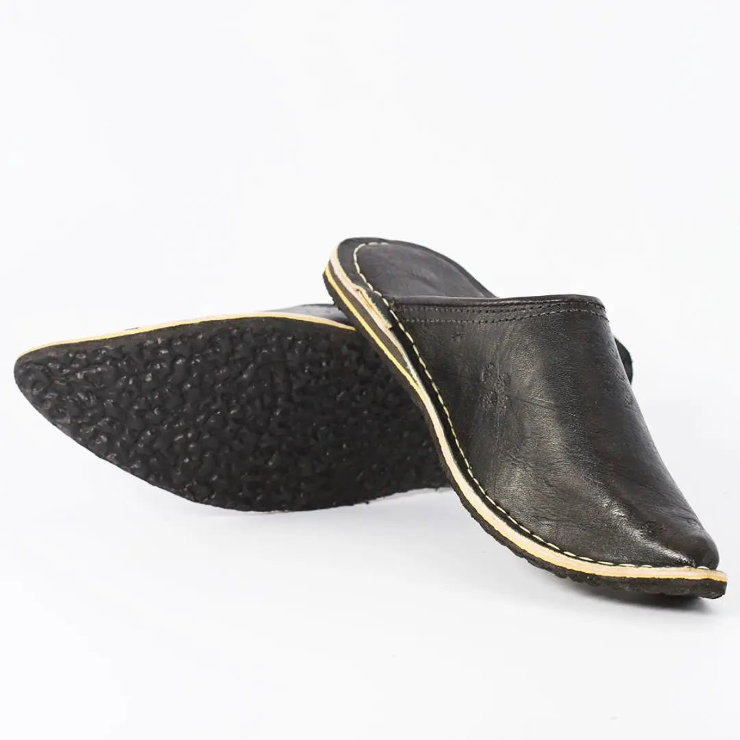 Aladin Leather Slippers Biyadina Store