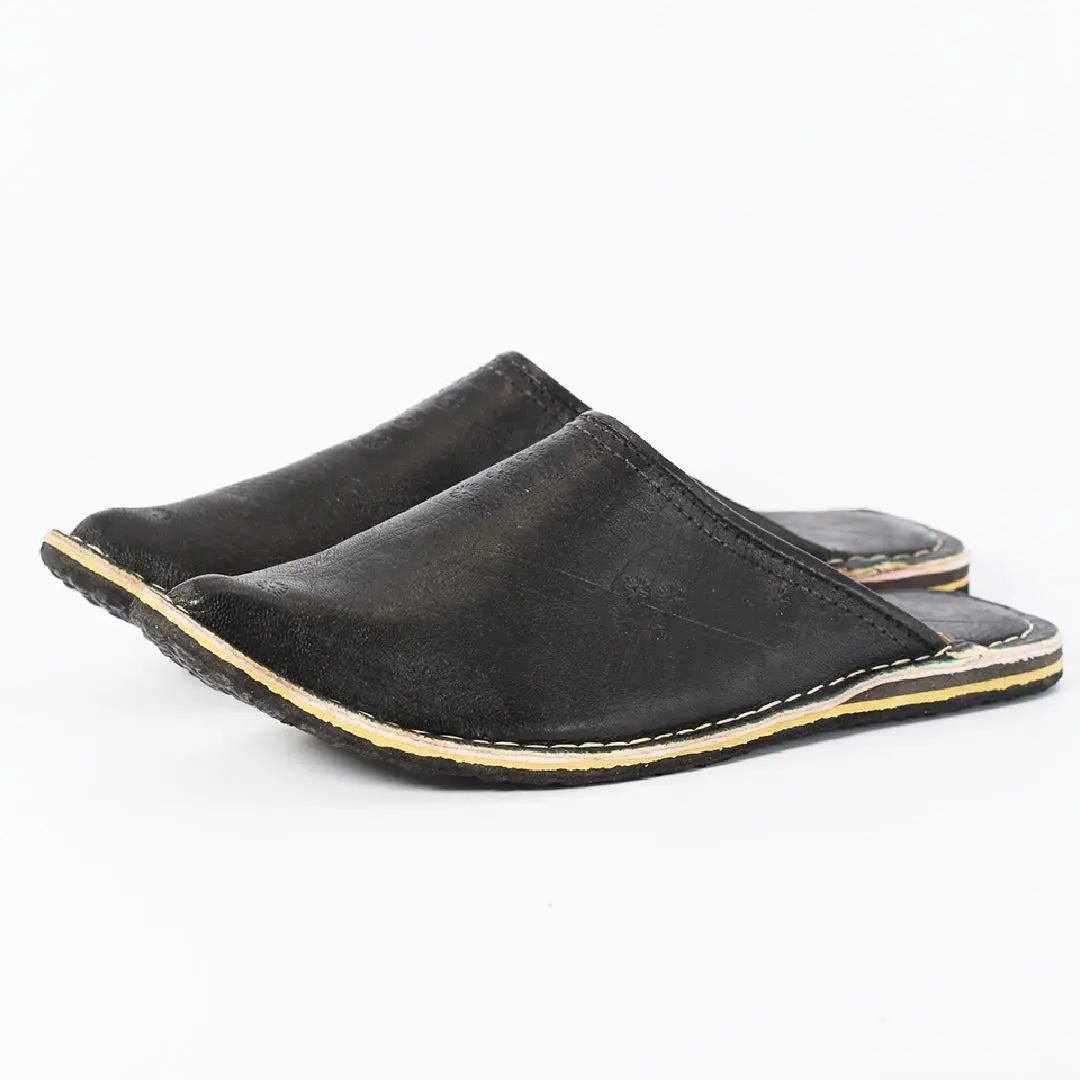 Aladin Leather Slippers Biyadina Store