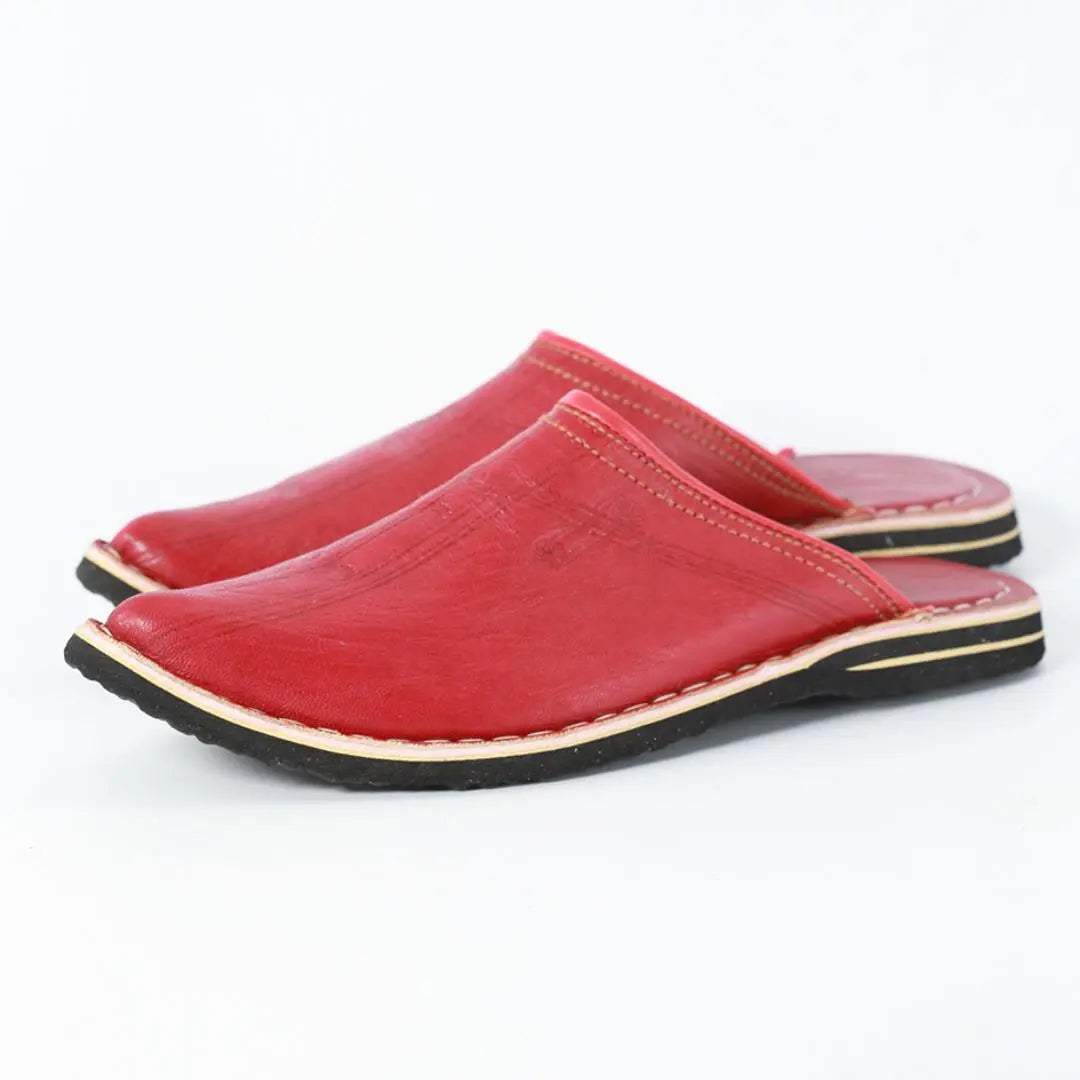 Aladin Leather Slippers Biyadina Store