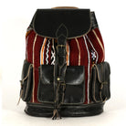 Biyadina Premium Black Handmade Leather Backpack - Vintage Style with Timeless Elegance BiyadinaStore