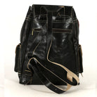 Biyadina Premium Black Handmade Leather Backpack - Vintage Style with Timeless Elegance BiyadinaStore