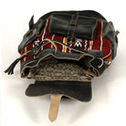 Biyadina Premium Black Handmade Leather Backpack - Vintage Style with Timeless Elegance BiyadinaStore