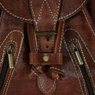 Biyadina Premium Brown Handmade Leather Backpack - Vintage Style handmade by our highly expert craftsman BiyadinaStore