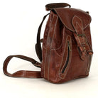 Biyadina Premium Brown Handmade Leather Backpack - Vintage Style handmade by our highly expert craftsman BiyadinaStore