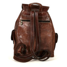 Biyadina Premium Brown Handmade Leather Backpack - handmade by our highly expert craftsman Timeless Elegance BiyadinaStore