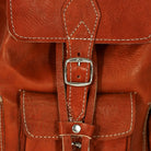 Biyadina Premium Red Handmade Leather Backpack - Vintage Style handmade by our highly expert craftsman BiyadinaStore