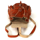 Biyadina Premium Red Handmade Leather Backpack - Vintage Style handmade by our highly expert craftsman BiyadinaStore
