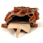 Biyadina Premium Red Handmade Leather Backpack - handmade by our highly expert craftsman Timeless Elegance BiyadinaStore