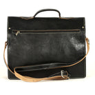 Biyadina Premium Vintage Messenger Leather Bag Handmade Satchel Black - Timeless Elegance for Professionals BiyadinaStore