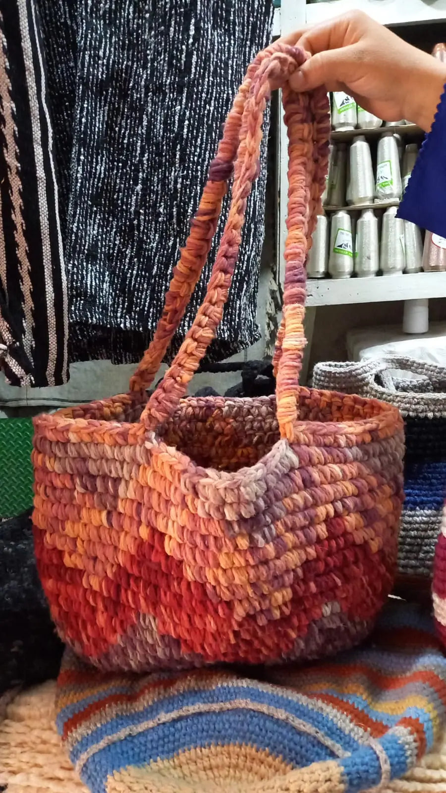 Crochet Tote Handbag Pattern | New Collection 2024 For Women Biyadina Store