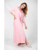 Djellaba mlifa pink single with pink sfifa Biyadina Store