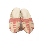 Engraved flower babouche slipper Biyadina Store