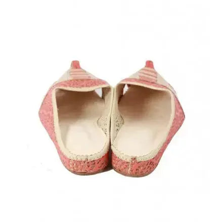 Engraved flower babouche slipper Biyadina Store