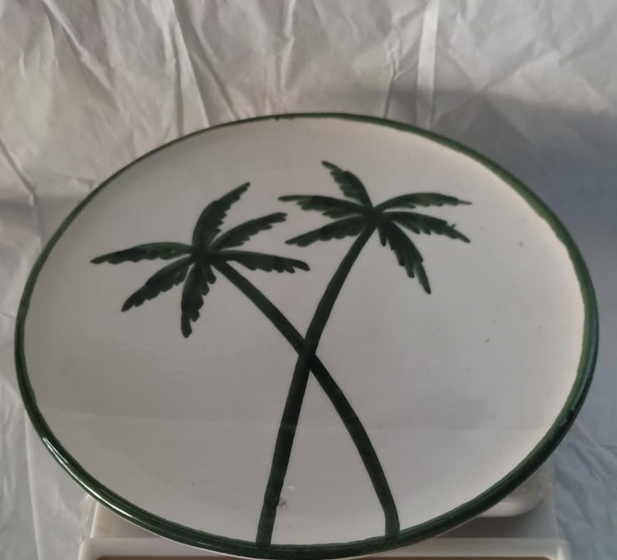 Moroccan Ceramic Plates| Hand Painted| Handmade Pottery - Biyadina Store