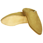 Men's Suede Camely Moroccan Babouches Leather Slippers Biyadina Store