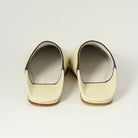 Moroccan Handmade Leather Babouche Slippers - Ivory Biyadina Store