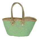 Moroccan Straw YLW Basket BiyadinaStore