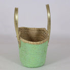 Moroccan Straw YLW Basket BiyadinaStore