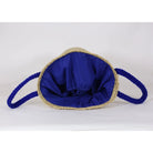 Moroccan Traditional Blue Basket BiyadinaStore