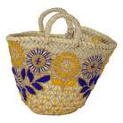 Moroccan Traditional Green Basket BiyadinaStore