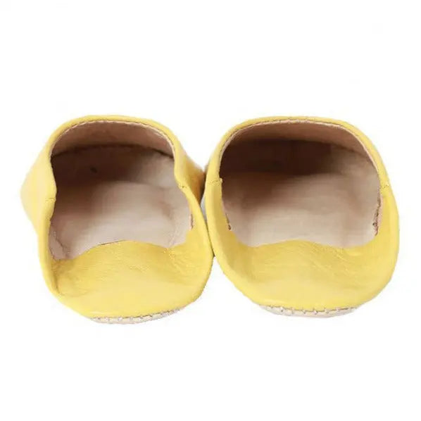 Moroccan leather slippers Biyadina Store