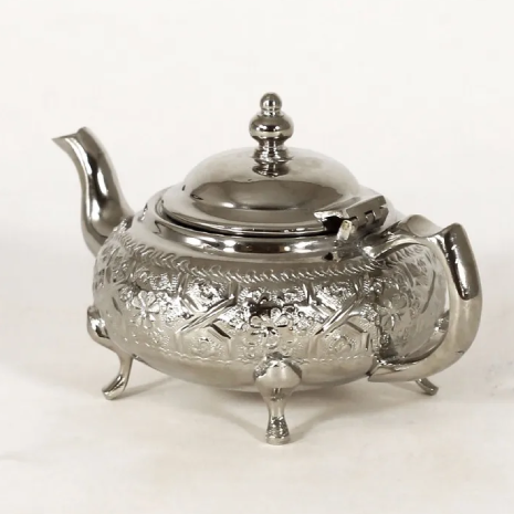 Traditional Moroccan Teapot | 750ml - Biyadina Store