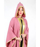 Pink cape with sfifa in gold Biyadina Store