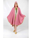 Pink cape with sfifa in gold Biyadina Store