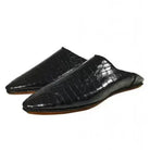 Pointed imitation Croco slippers Biyadina Store