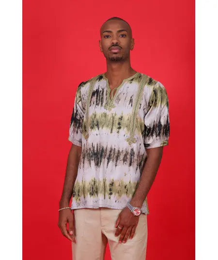 Printed tunic for men Biyadina Store