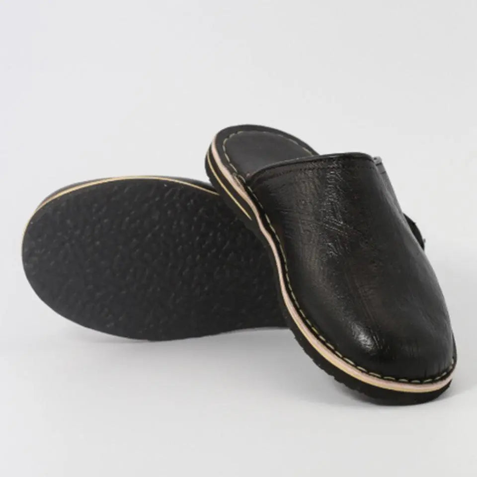 Soft Leather Slippers Biyadina Store