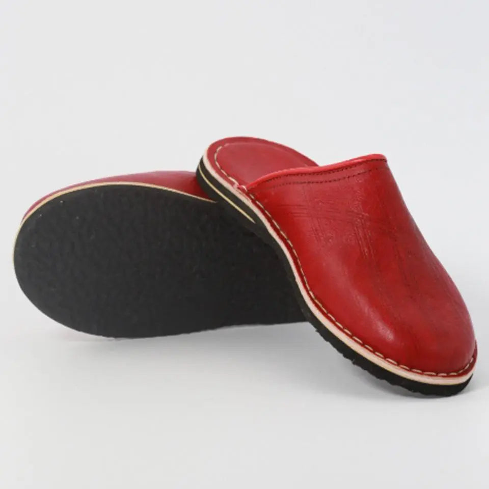 Soft Leather Slippers Biyadina Store