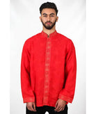 Traditional red tunic Biyadina Store