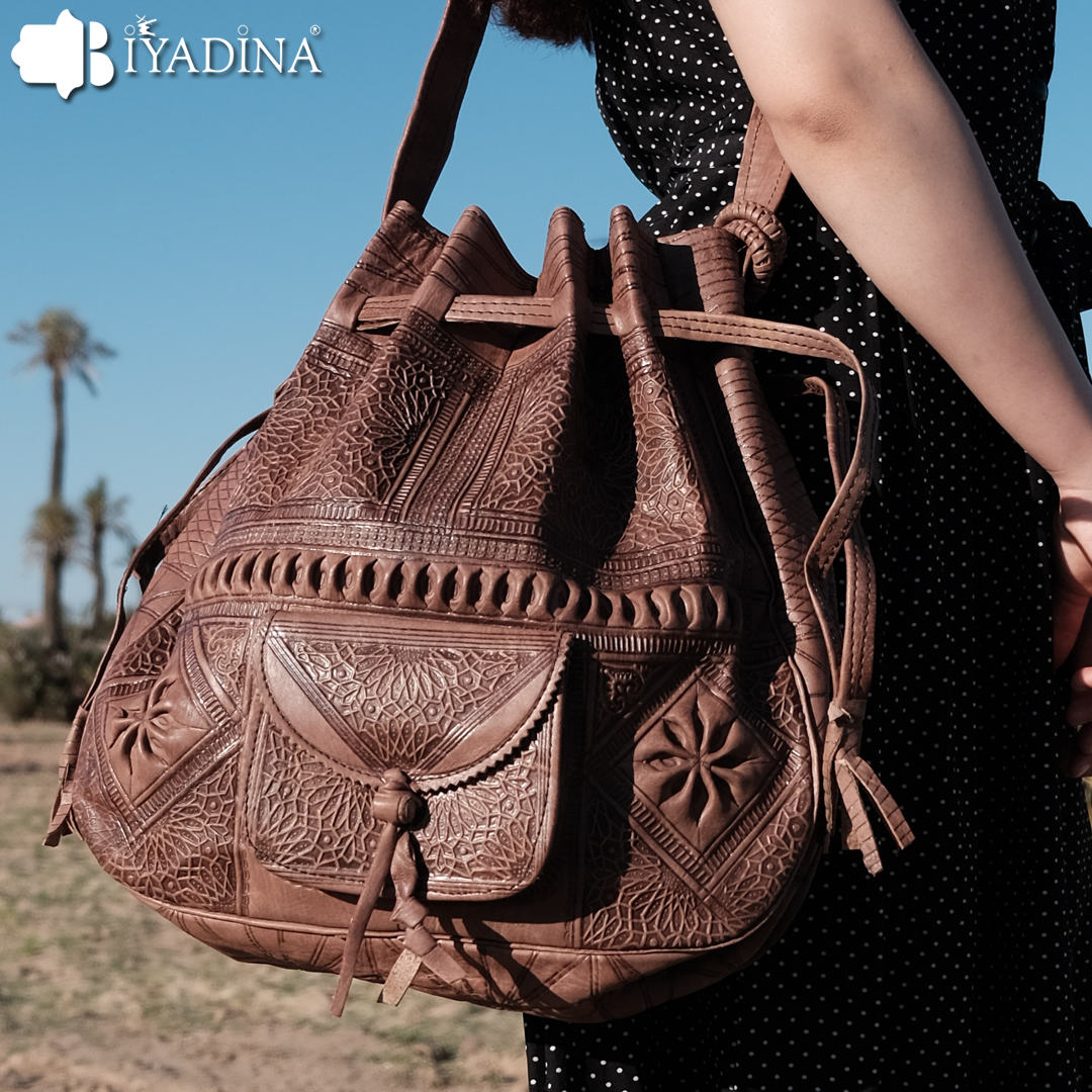 Moroccan leather bags sale