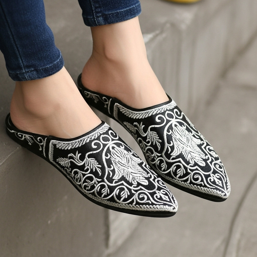 Traditional slipper (Cherbil) - Biyadina Store