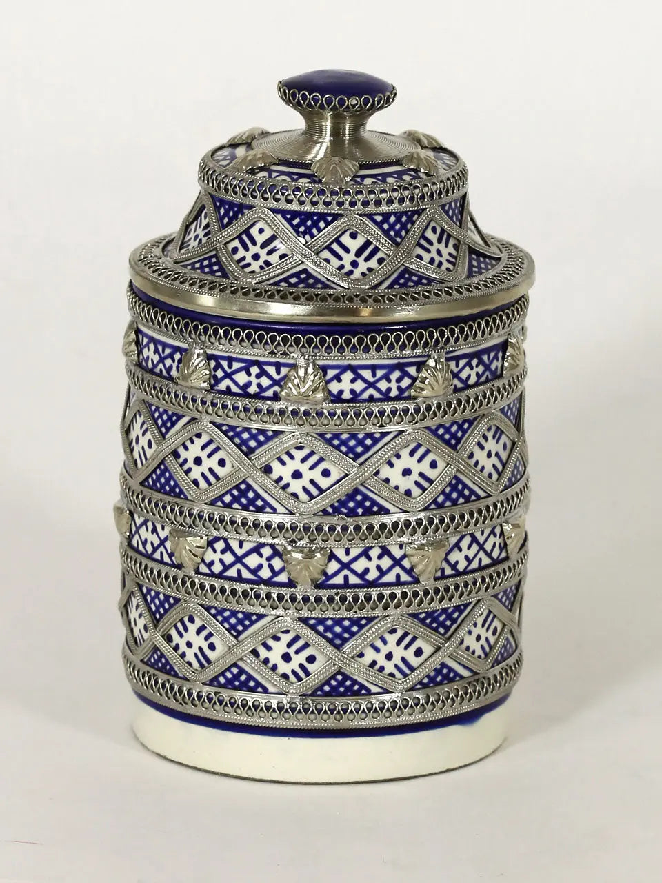 Zellij Ceramic Jar Biyadina Store