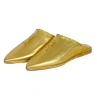 Pointed leather slipper - Biyadina Store