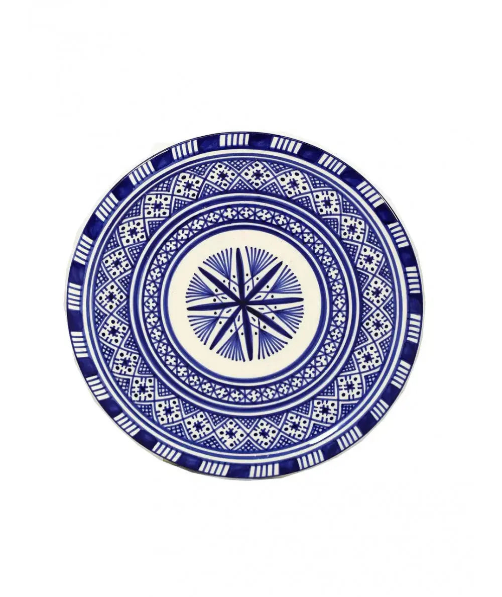 Enamelled ceramic plate BiyadinaStore