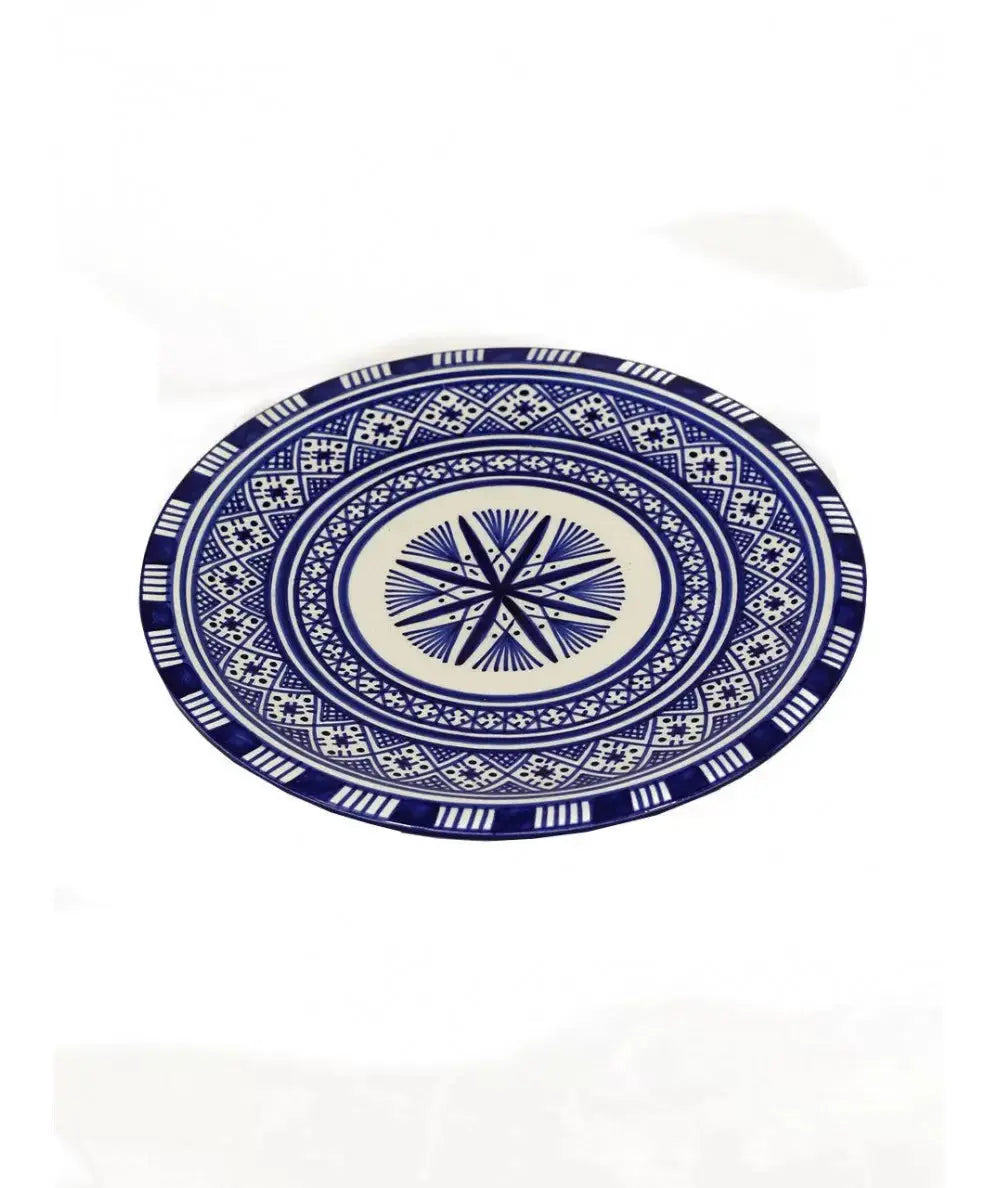 Enamelled ceramic plate BiyadinaStore