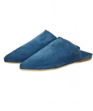 Pointed suede babouche Biyadina Store